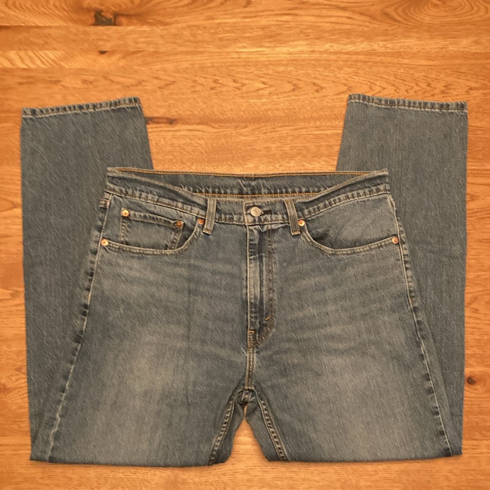 Levi's 505 36x30 Men's Blue Jeans - Picture 9 of 9